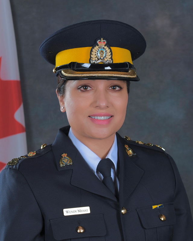 Picture of Ridge Meadows RCMP Officer-in-Charge, Superintendent Wendy Mehat
