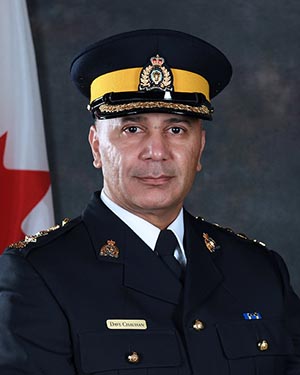 Chief Superintendent Dave Chauhan