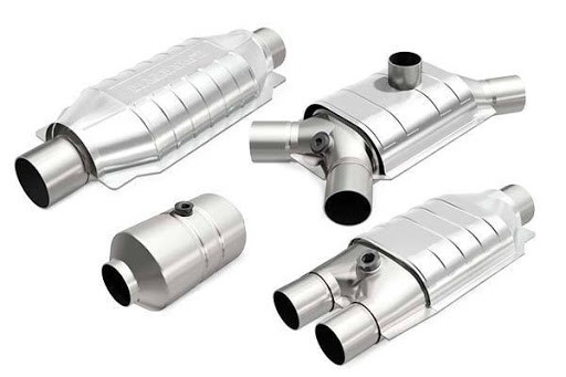 Parts of a catalytic converter